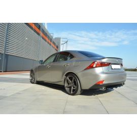Hinten Splitter Lexus IS Mk3 T (mit einem vertikalen Balken)