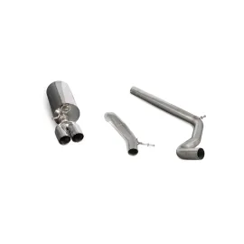 Non-resonated cat back system Polo Gti 1.8T 6C Daytona (twin)