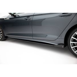 Street Pro Seitenschweller Diffusor + Flaps Audi A5 Sportback F5 Facelift