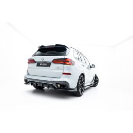 Hinten Splitter (mit einem vertikalem balken) V.2 BMW X5 M-Pack G05 Facelift