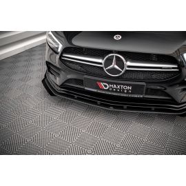 Street Pro Splitter + Flaps + Flaps Mercedes A35 AMG / AMG-Line Aero Pack W177