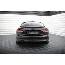 Heckansatz Audi A5 / S5 / RS5 Coupe / Cabrio S-Line 8T (Version mit EinzelAuspuff auf beiden Seiten)