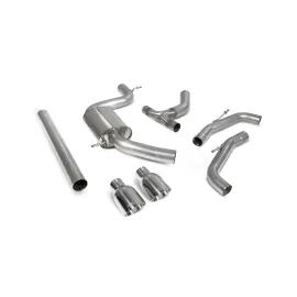 Non-resonated GPF-back system Golf MK8 / MK8.5 GTi Indy