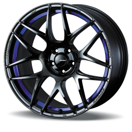 WEDS Wheels SA-27R Blue Light Chrome II