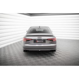 Heckansatz Audi A4 / S4 / RS4 S-Line B9 (Version mit Einzel-Auspuffendrohren beidseitig)