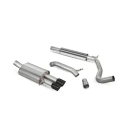 Resonated cat-back system Polo Gti 1.8T 9n3 Daytona Ceramic