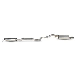 76mm/3" Resonated cat-back system Fiesta ST 180 Daytona