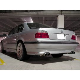 Endschalldämpfer für BMW 7er E38  4x Ø 83 mm+