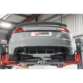 Resonated cat-back system with no valves TTRS MK3 Coupe (GPF and non GPF models) Ascari EVO