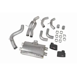 Non-res cat/gpf-back system without valves RS3 8V Facelift (GPF and non GPF models) Ascari EVO