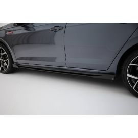 Street Pro Seitenschweller Diffusor + Flaps Volkswagen Polo GTI Mk6 Facelift