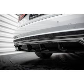 Hinten Splitter (mit einem vertikalem balken) Audi A8 / S8 S-Line D5