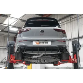 Non-resonated GPF-back system Golf MK8 / MK 8.5 GTi Clubsport Ascari