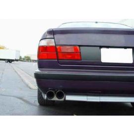 Endschalldämpfer für BMW 5er E34  2x Ø 83 mm
