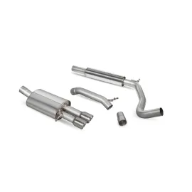 Resonated cat-back system Polo Gti 1.8T 9n3 Daytona