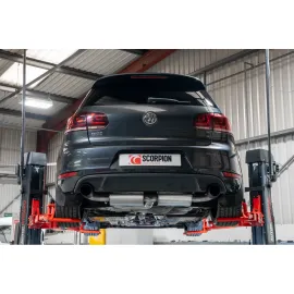 Non-resonated cat-back system Golf Mk6 Gti 2.0 Tsi & Edition 35 Daytona Ceramic