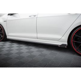 Seitenschweller Diffusor V.3 + Flaps Volkswagen Golf 7 R / R-Line