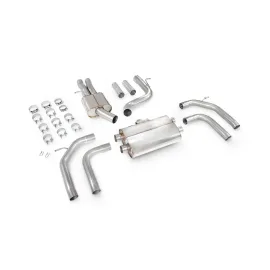 Resonated Cat/GPF-back system without valves RS3 8Y Saloon OE Fitment