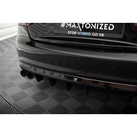 Heckansatz Audi A5 / S5 / RS5 Coupe / Cabrio S-Line 8T (Einseitige DoppelAuspuffVersion)