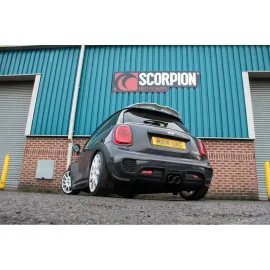 Non-resonated cat-back system Cooper S F56 3 Door Non GPF Model Only Daytona