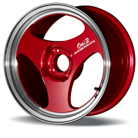 ADVAN Wheels Oni2 Machining & Racing Candy Red