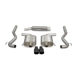 Resonated cat-back system Mustang 2.3T Non GPF Model Only Daytona Ceramic