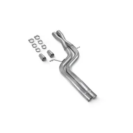 Original centre silencer delete with x-pipe S4 3.0 TFSI V6 Quattro Saloon | Sedan & Avant B8/B8.5 09-16 / S5 3.0 TFSI V6 Quattro Sportback 8T 10-17