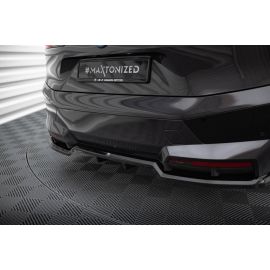 Hinten Splitter (mit einem vertikalem balken) BMW iX M-Pack i20