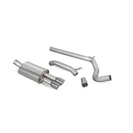 Non-resonated cat-back system Polo Gti 1.8T 9n3 Daytona