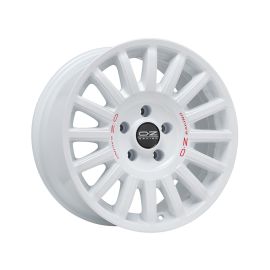 Rally Raid Race White Red Lettering