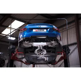 Cat/GPF-Back system with electronic valve M240i G42 including xDrive Daytona