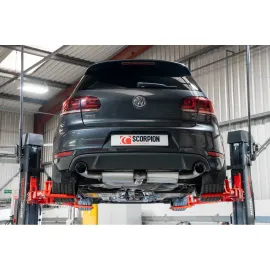 Non-resonated cat-back system Golf Mk6 Gti 2.0 Tsi & Edition 35 Daytona