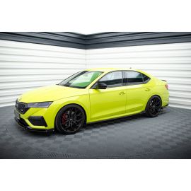 Seitenschweller Diffusor V.2 + Flaps Skoda Octavia RS Mk4