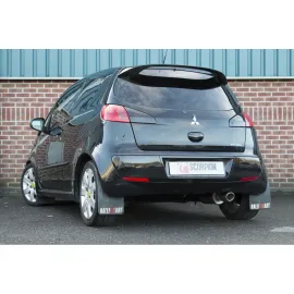 Non-resonated cat-back system Colt Z30 CZT/CZC 3 & 5 Door 1.5T Monaco