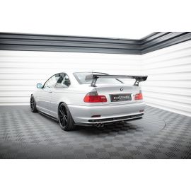 Carbon Spoiler With External Brackets Uprights BMW 3 Coupe E46