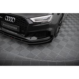 Street Pro Splitter + Flaps V.1 + Flaps Audi A3 / S3 / RS3 Sedan 8V Facelift