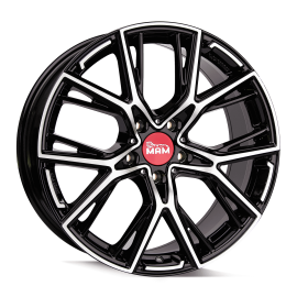 MAM Wheels B4 Black Front Polish