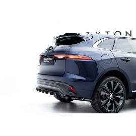 Hinten Splitter (mit einem vertikalem balken) Jaguar F-Pace R-Sport Mk1 Facelift