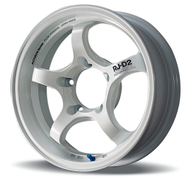 ADVAN Wheels RJ-D2 Racing White Metallic