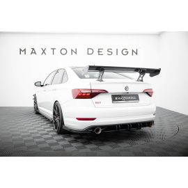 Carbon Spoiler With Internal Brackets Uprights Volkswagen Jetta GLI Mk7