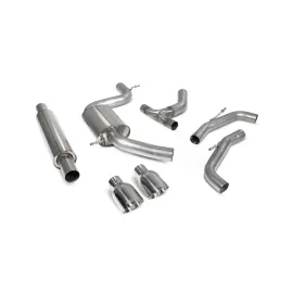 Resonated GPF-back system Golf MK8 / MK8.5 GTi Daytona