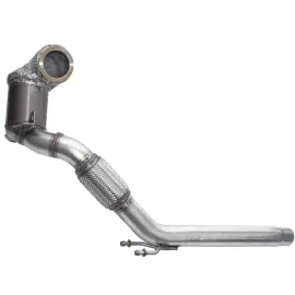 HJS Downpipe (mit ECE Zulassung), EURO 6 Audi A3 1.8 TFSI (8V) / 180 PS / Ø70 mm