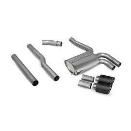 Non-resonated cat-back system Mini Cooper S F55 | Non GPF Model Ascari