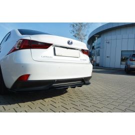 Hinten Splitter Lexus IS Mk3 H (mit einem vertikalen Balken)