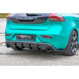 Splitter / Heckansatz Volvo V40 R-Design