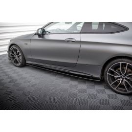 Street Pro Seitenschweller Diffusor Mercedes-AMG C43 Coupe / Cabrio C205Facelift / A205 Facelift