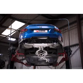 Cat/GPF-Back system with electronic valve M240i G42 including xDrive Daytona Ceramic