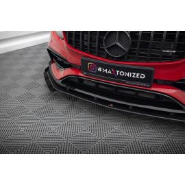 Street Pro Splitter + Flaps + Flaps Mercedes-Benz A 45 AMG Aero W176 Facelift
