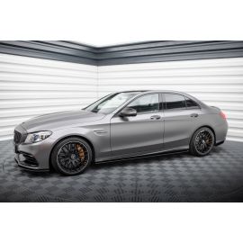 Street Pro Seitenschweller Diffusor Mercedes-AMG C63 Sedan / Estate W205 Facelift