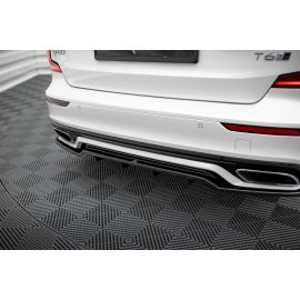 Hinten Splitter (mit einem vertikalem balken) Volvo S60/V60 Mk3